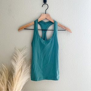 Lululemon Cool Racerback Short Tank Top Nulu